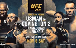 Xem trực tiếp UFC 268: Kamaru Usman vs Colby Covington 2 ở đâu, kênh nào?
