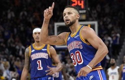 Jordan Poole cùng Stephen Curry dẫn đầu GSW đè bẹp Houston Rockets