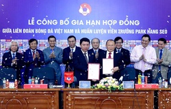 HLV Park Hang Seo gia hạn hợp đồng, dẫn dắt tuyển Việt Nam đến tháng 1/2023