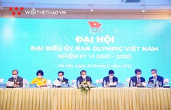 Chùm ảnh: Đại hội Ủy ban Olympic Việt Nam nhiệm kỳ 6