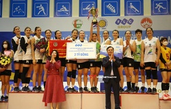 Bamboo Airways Vĩnh Phúc  được thưởng 2,1 tỷ đồng cho chức vô địch giải bóng chuyền hạng A 2021