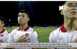 Cộng đồng mạng dậy sóng vì Quốc ca Việt Nam bị tắt ở trận gặp Lào