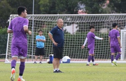 HLV Park Hang Seo tăng khối lượng tập luyện cho tuyển Việt Nam