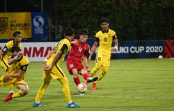 Hoàng Đức thi đấu “nhiệt” nhất trận Việt Nam thắng Malaysia