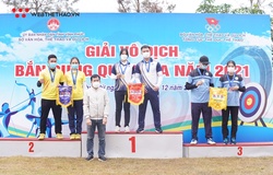 Hotgirl Ánh Nguyệt đấu 10 nội dung, giành 6 HCV giải bắn cung VĐQG