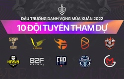 Lịch thi đấu Đấu Trường Danh Vọng Mùa Xuân 2022 Liên Quân Mobile