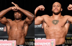 Chùm ảnh cân kí UFC 270: Francis Ngannou vượt Ciryl Gane 4,5kg; hai võ sĩ rút lui đáng tiếc