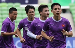 Tuyển Việt Nam tập làm quen sân đấu Australia