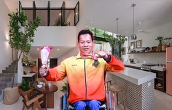 Đô cử Vàng Lê Văn Công hớn hở khoe nhà siêu đẹp Tết Nhâm Dần, quyết giành HCV Paralympic 2024