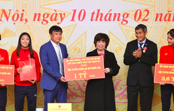 Tiền thưởng không ngừng tăng với tuyển nữ Việt Nam