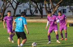 U23 Việt Nam làm quen với bóng thi đấu giải U23 Đông Nam Á 2022