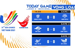 Vòng loại SEA Games 31 nội dung LMHT ngày 28/02: SE vươn lên Top 1
