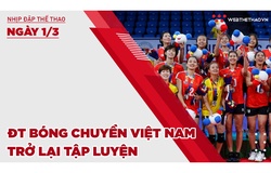 Nhịp đập thể thao | 1/3: ĐT bóng chuyền Việt Nam trở lại tập luyện