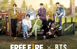 Free Fire hợp tác cùng nhóm nhạc nam nổi tiếng BTS