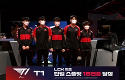 Faker dùng bài dị, T1 lập nên chiến tích lịch sử tại LCK