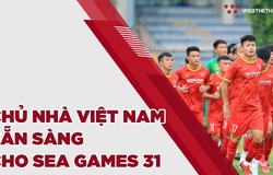 Chủ nhà Việt Nam sẵn sàng cho SEA Games 31 - Đề xuất tăng số lượng đăng ký VĐV môn bóng đá