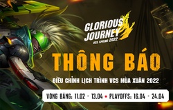 VCS Mùa Xuân 2022 đẩy nhanh tiến độ thi đấu, chuẩn bị cho MSI 2022