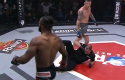 Tai nạn nghề nghiệp: Trọng tài MMA bị knockout, phải bỏ nhiệm vụ giữa trận đấu