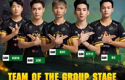 GAM Esports chiếm trọn đội hình tiêu biểu vòng bảng VCS Mùa Xuân 2022