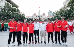 Saigon Phantom tham gia lễ xuất quân của đoàn thể thao Việt Nam dự SEA Games 31