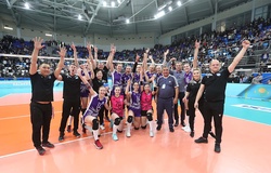 Nghẹt thở trận Chung kết giải bóng chuyền nữ CLB Châu Á 2022