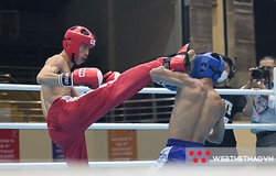 Huỳnh Văn Tuấn thắng dễ đối thủ Lào: Đường bảo vệ ngôi vương Kickboxing SEA Games rộng mở