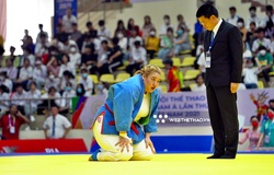 Kurash Việt Nam mất HCV ở "hạng cân khủng long" tại SEA Games 31, VĐV phải vào viện