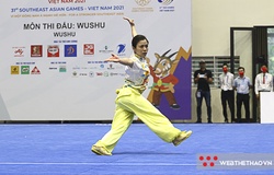 Wushu SEA Games 31: Hoàng Thị Phương Giang giành HCV cuối cùng cho nội dung Taolu