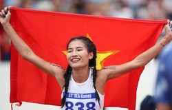 SEA Games 31: Khuất Phương Anh giành HCV nội dung chạy 800m nữ