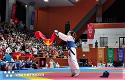 Trương Thị Kim Tuyền cắt gần chục cân và nén đau giành tấm HCV Taekwondo SEA Games