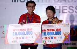 Vợ chồng Thảo Nguyên - Trường Sơn tạo ra khoảnh khắc "một không hai" của Cờ vua Việt Nam