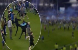 Khoảnh khắc Patrick Vieira “tung cước” với CĐV Everton khiêu khích