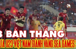 8 bàn thắng của U23 Việt Nam trên hành trình giành HCV bóng đá nam SEA Games 31