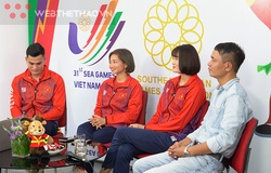 Vietcontent tặng quà 3 VĐV đặc biệt của điền kinh Việt Nam