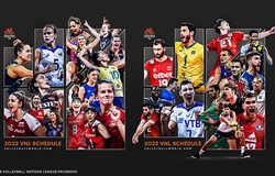 NHM bóng chuyền Việt Nam sẽ được xem trực tiếp Volleyball Nations League 2022