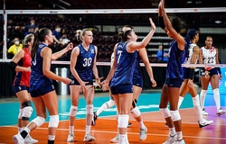 Highlights bóng chuyền Nations League 2022: Mỹ vs Cộng hòa Dominican