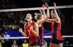 Highlights bóng chuyền Nations League 2022: Mỹ vs Brazil