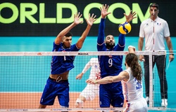 Bức tường phòng ngự giúp Pháp thắng nghẹt thở Serbia tại VNL 2022