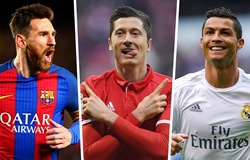 So sánh mùa giải tốt nhất của Lewandowski, Ronaldo và Messi