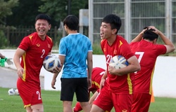 U23 Việt Nam cười đùa thoải mái trước trận tứ kết gặp U23 Saudi Arabia