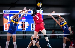 Koga Sarina cháy hết mình, bóng chuyền nữ Nhật Bản vẫn phải nhận thất bại đầu tiên tại VNL 2022