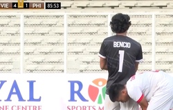 Hình ảnh “thủ môn” Nhâm Mạnh Dũng tái hiện ở giải U19 Đông Nam Á 2022