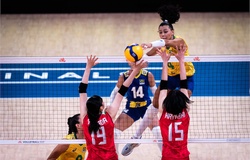 Giấc mơ chung kết VNL 2022 của bóng chuyền nữ Nhật Bản tan nát trước Brazil
