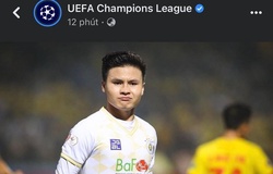 Nghi vấn facebook UEFA Champions League bị hack khi đăng ảnh Quang Hải