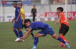 Sẩy chân trước Đà Nẵng, SLNA có nguy cơ mất ngôi đầu bảng V.League 2022