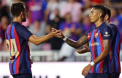 Raphinha ra mắt như trong mơ với Barca trên đất Mỹ
