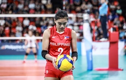 Bóng chuyền nữ Philippines mất ngôi sao số 1 tại AVC Cup 2022