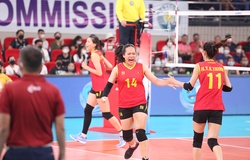 Bóng chuyền nữ Việt Nam giành chiến thắng thuyết phục trong ngày mở màn AVC 2022