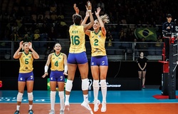 Dàn sao tỏa sáng, bóng chuyền nữ Brazil dồn Argentina vào thế khó