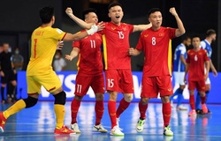 Thắng dễ Hàn Quốc, đội tuyển futsal Việt Nam vươn lên dẫn đầu bảng D